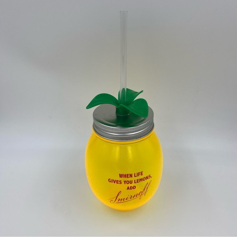 Smirnoff Vodka Lemon Drinking Cup